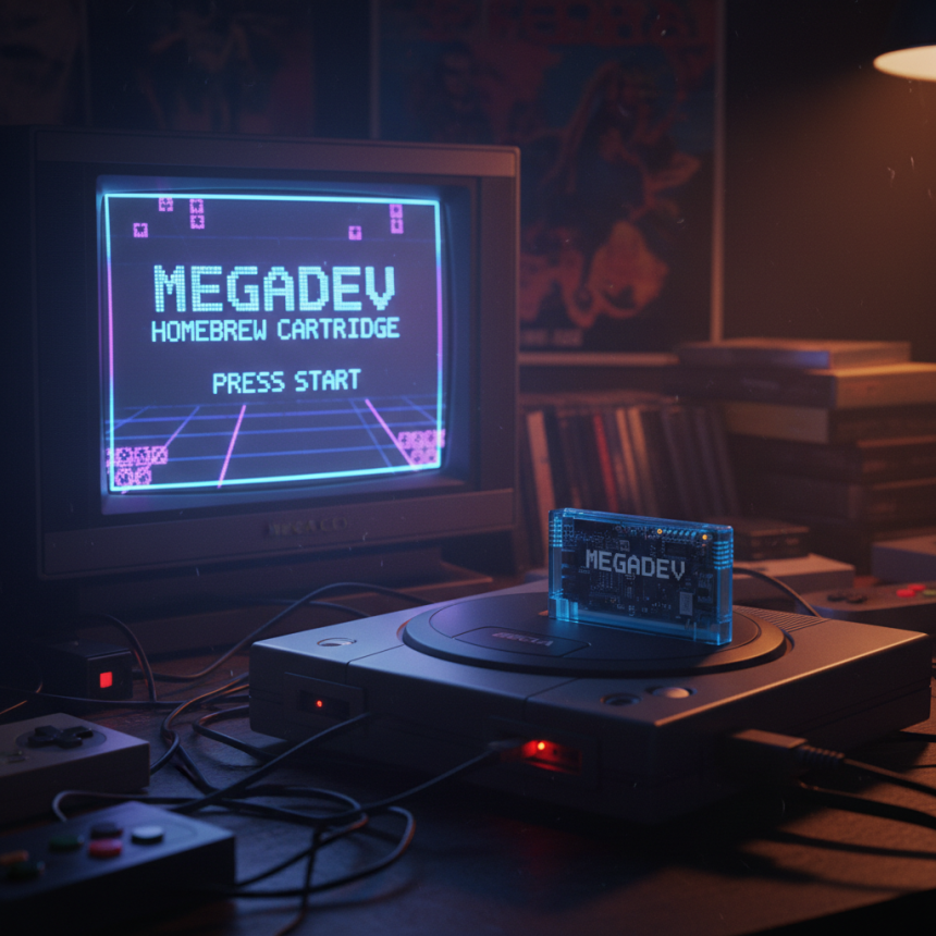 Mega CD Homebrew: MegaDev 1.0 ist da