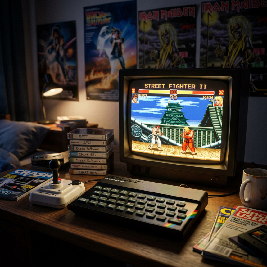Street Fighter II auf dem ZX Spectrum: 35 Jahre später endlich ein guter Port