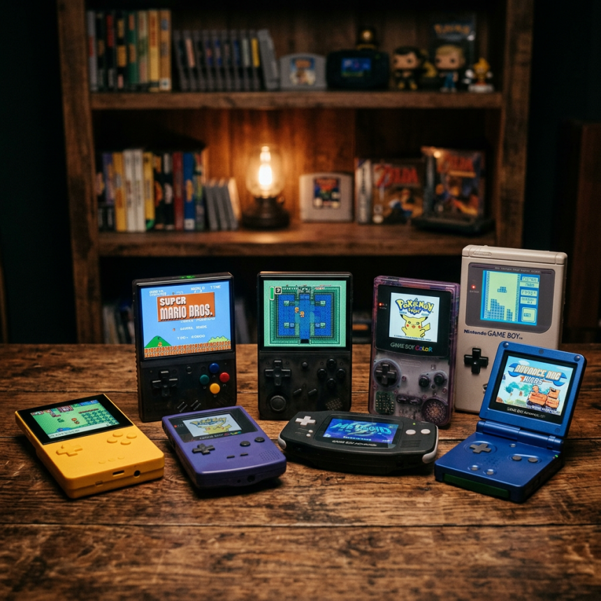 Retro Handheld Konsolen 2026 Vergleich Miyoo Anbernic